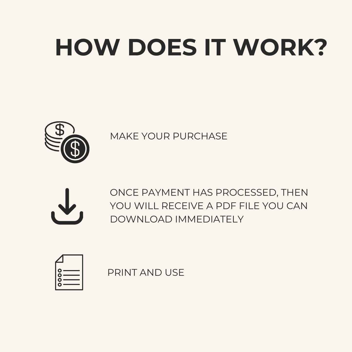 Rich Mindset Workbook - Printable