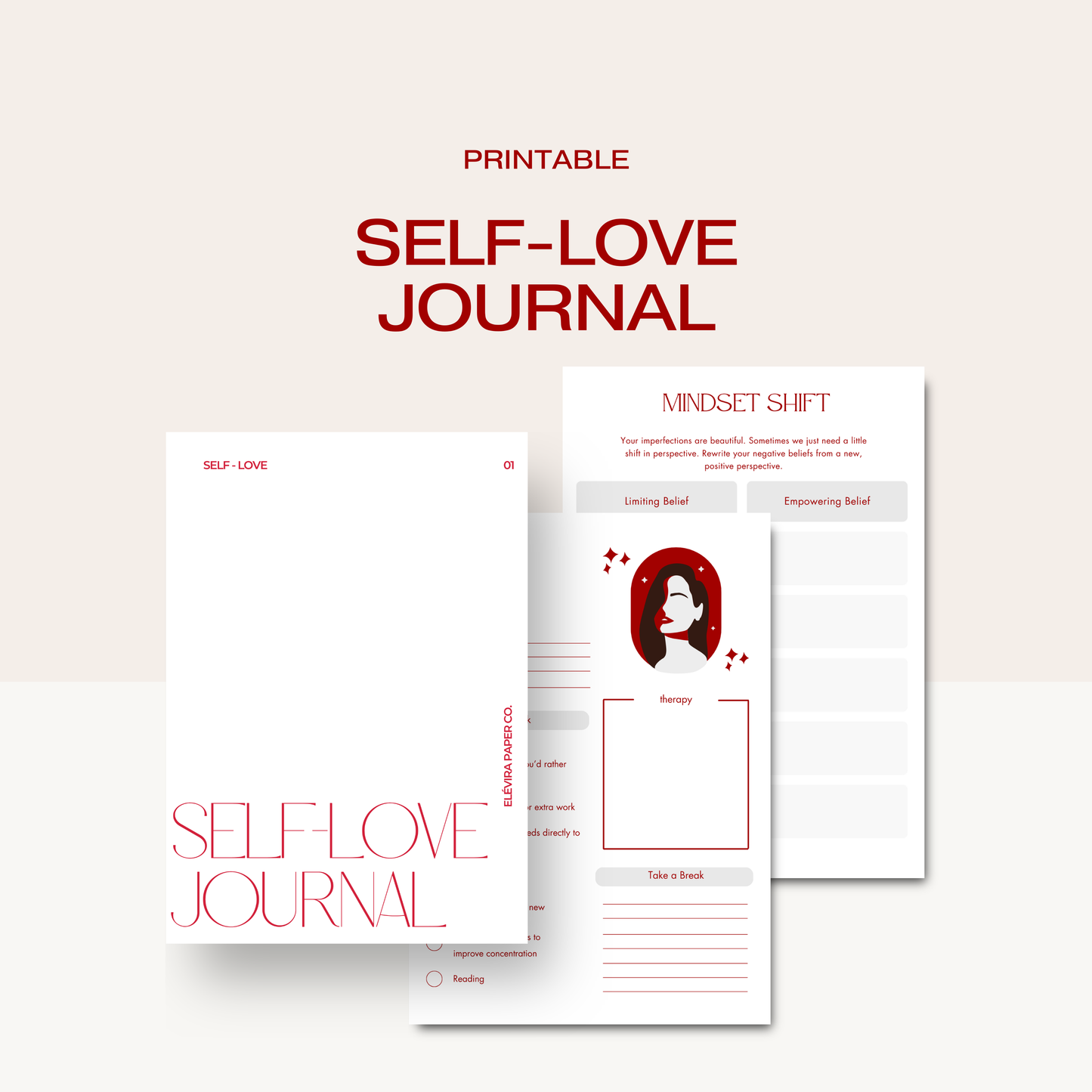 Self-Love Journal - Printable